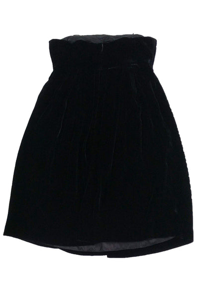Current Boutique-Vera Wang Lavender Label - Black Velvet Dress Sz 0