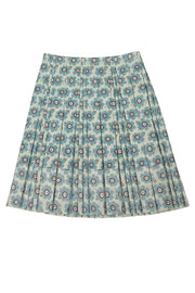 Current Boutique-Vera Wang Lavender Label - Floral Pleated Skirt Sz 4