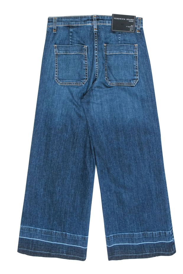 Current Boutique-Veronica Beard - Medium Wash "Al"' Gaucho Jeans Sz 27