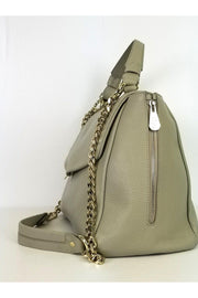 Current Boutique-Versace Collection - Grey-Green Shoulder Bag