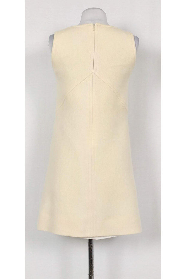 Current Boutique-Victoria Beckham - Cream Shift Dress Sz S
