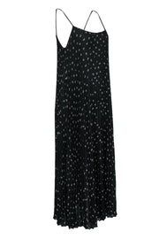 Current Boutique-Vince - Black & Beige Floral Print Sleeveless Printed Maxi Dress Sz L