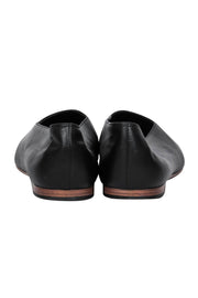 Current Boutique-Vince - Black Leather "Maxwell" Flats Sz 7