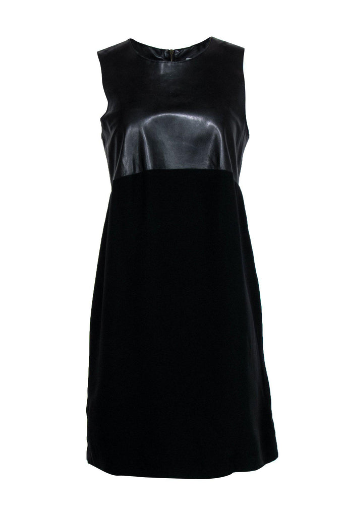 Vince black 2025 silk dress