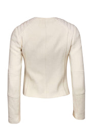 Current Boutique-Vince - Cream Cropped Jacket Sz 0
