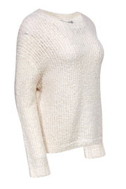 Current Boutique-Vince - Cream Knit Sweater Sz M