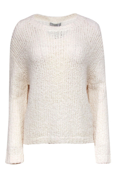 Current Boutique-Vince - Cream Knit Sweater Sz M