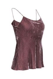 Current Boutique-Vince - Dust Pink Velour Tank Sz XS