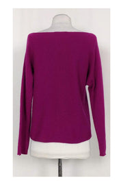 Current Boutique-Vince - Fuchsia Wool & Cashmere Sweater Sz M