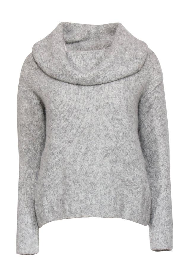 Current Boutique-Vince - Grey Cowl Neck Sweater Sz S