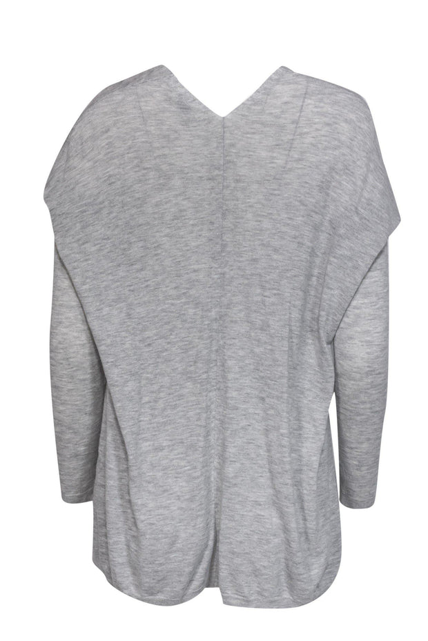 Current Boutique-Vince - Grey Merino Wool Blend Sweater Sz M