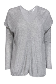 Current Boutique-Vince - Grey Merino Wool Blend Sweater Sz M