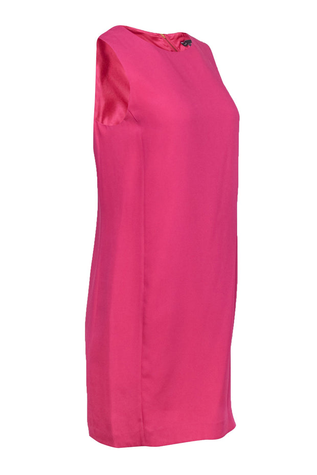 Current Boutique-Vince - Hot Pink Sleeveless Shift Dress Sz 8
