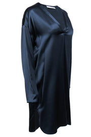 Current Boutique-Vince - Navy Silk Shift Dress Sz S