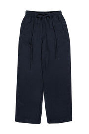 Current Boutique-Vince - Navy Wide Leg Pants w/ Tie Sz S