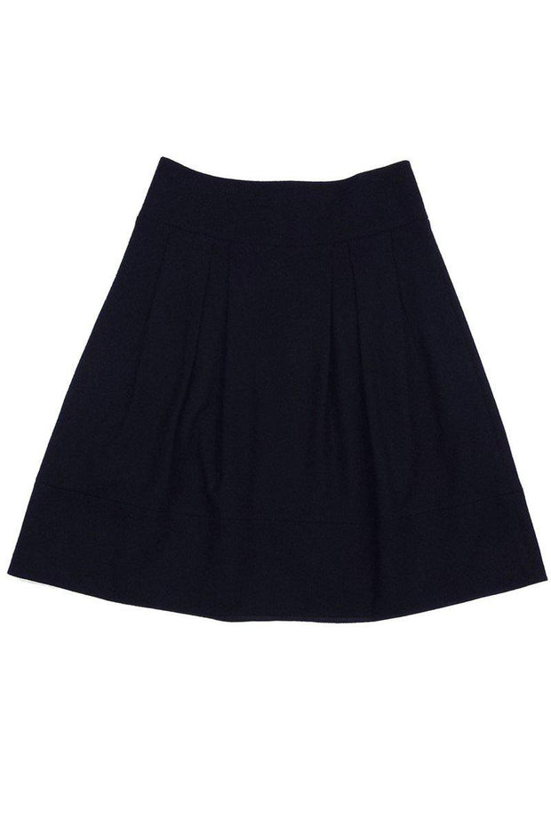 Current Boutique-Vince - Navy Wool Flared Skirt Sz 6