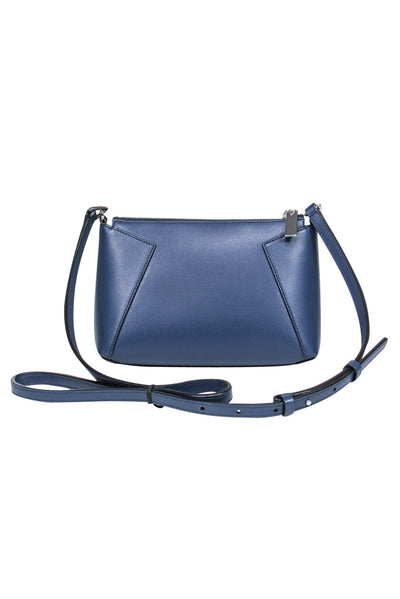 Current Boutique-Vince - Smooth Leather Navy Crossbody