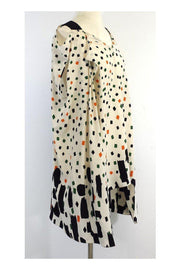 Current Boutique-Vionnet Paris - Multicolor Geo Print Silk Dress Sz 6
