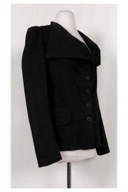 Current Boutique-Vivienne Westwood - Anglomania Black Cotton Blazer Sz M