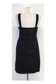 Current Boutique-Walter - Dark Blue Cotton Blend Bodycon Sleeveless Dress Sz 2