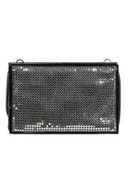 Current Boutique-Whiting & Davis - Small Silver Mesh Crossbody