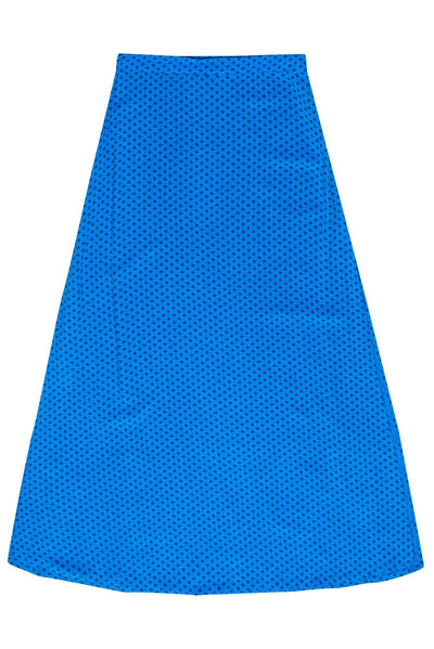 Current Boutique-Wildfox - Blue & Black Diamond Print Maxi Skirt Sz S