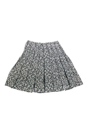 Current Boutique-Worth New York - Black & White Square Pattern Skirt Sz 12