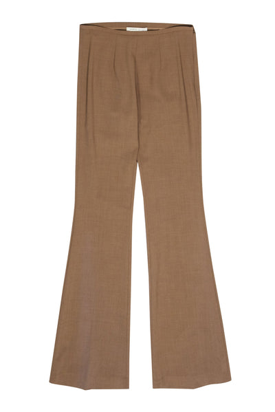 Current Boutique-Worth New York - Camel Flared High-Waisted Trousers Sz 4