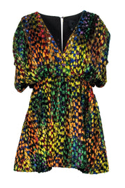 Current Boutique-X by NBD - Rainbow Tinsel A-Line Dress Sz XXS
