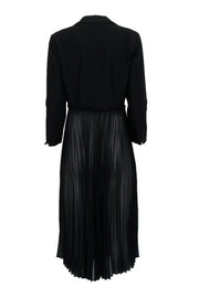 Current Boutique-Y.A.S - Black Single Button Blazer w/ Pleated Skirt Sz S