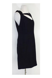 Current Boutique-Yoana Baraschi - Navy Textured Sleeveless Dress Sz L