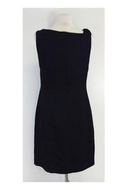 Current Boutique-Yoana Baraschi - Navy Textured Sleeveless Dress Sz L
