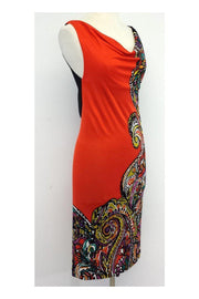 Current Boutique-Yoana Baraschi - Paisley Silk Sleeveless Dress Sz S
