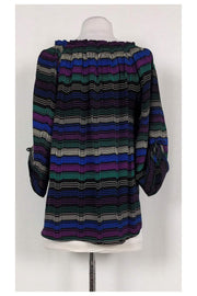 Current Boutique-Yumi Kim - Multicolor Striped Blouse Sz S