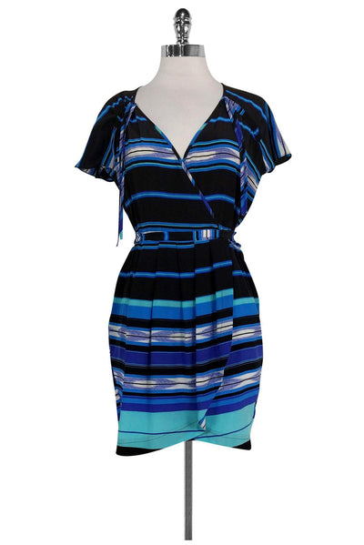 Current Boutique-Yumi Kim - Striped Silk Mini Dress Sz S