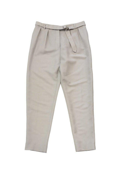 Current Boutique-Yves Saint Laurent - Grey Wool Trousers Sz L