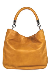 Current Boutique-Yves Saint Laurent - Mustard Leather Handbag