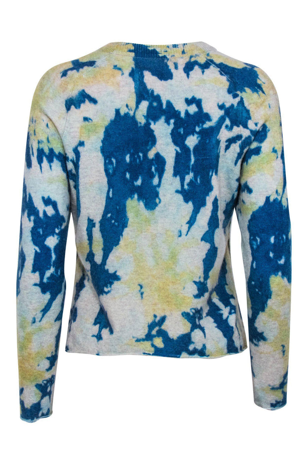 Current Boutique-Zadig & Voltaire - Blue & Green Tie-Dye Sweater Sz M