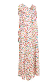 Current Boutique-Zadig & Voltaire - Cream Butterfly Print Silk Maxi Dress Sz M