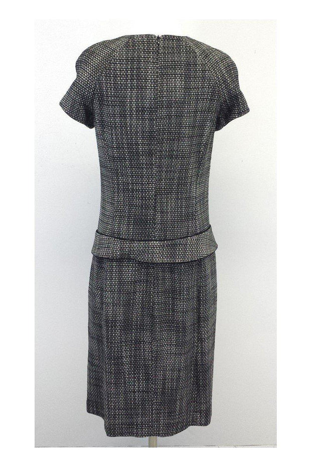 Current Boutique-Zenobia - Black & White Wool Blend Tweed Dress Sz 8