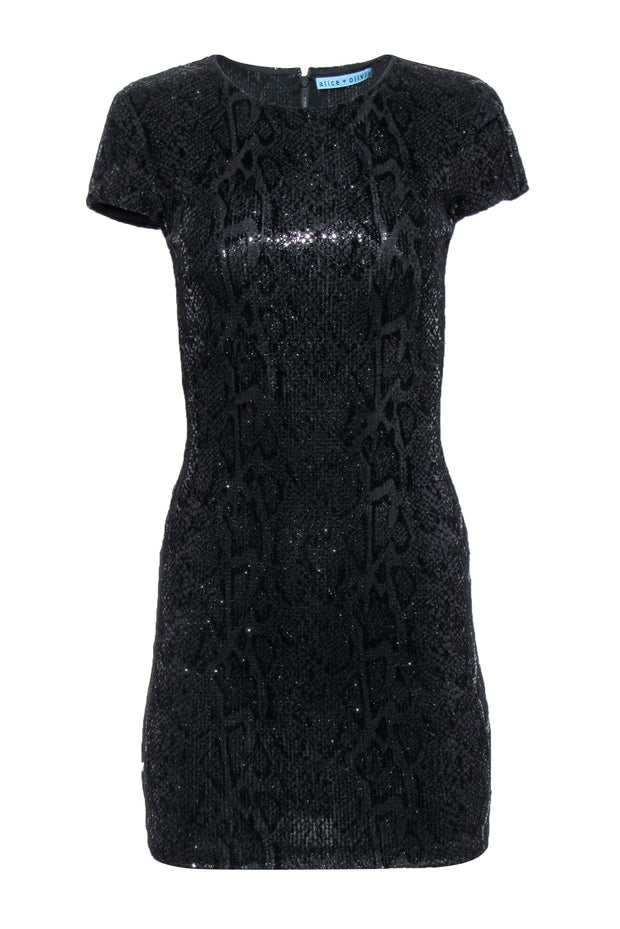 alice and olivia dress sequin Alice & Olivia