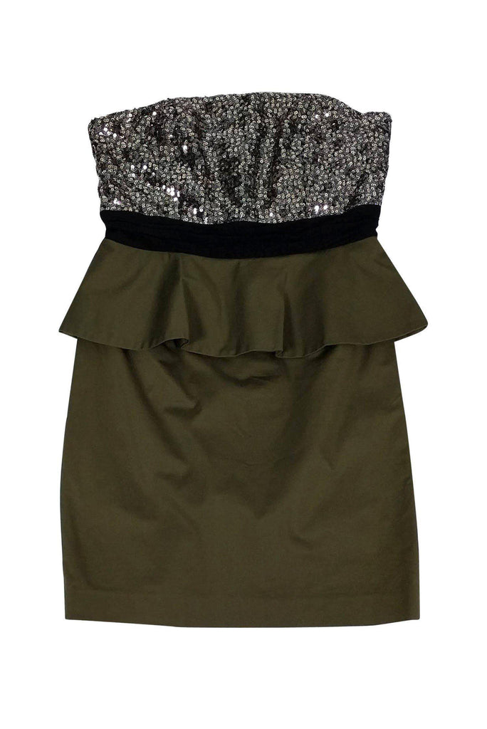 alice olivia green sequin dress & theatre costume supplies