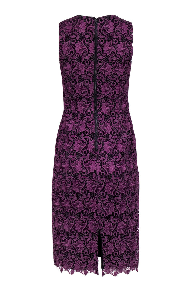 alice and olivia purple dress Alice + Olivia Arista Pleated Maxi Dress In Purple - 50% Off