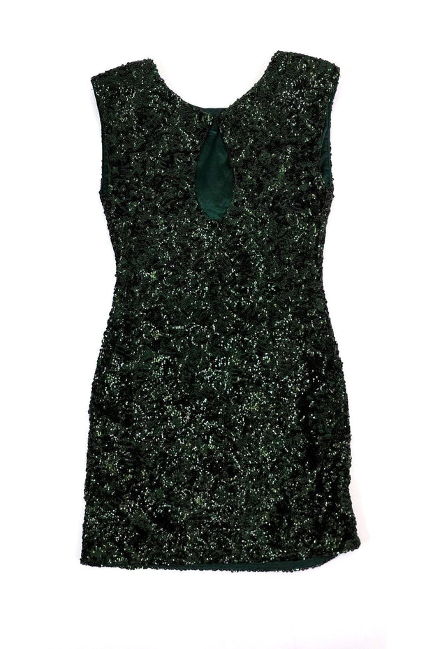 Alice & Olivia - Green Sequin Dress Sz S Alice & Olivia - Green Sequin Dress Sz S