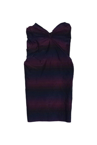 Current Boutique-All Saints - Multicolor Striped Strapless Dress Sz 6