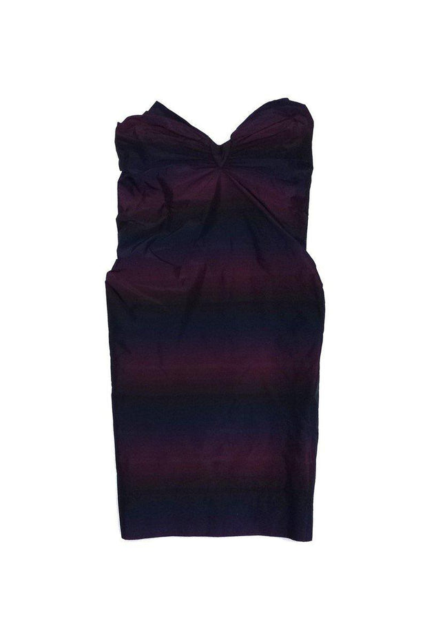 Current Boutique-All Saints - Multicolor Striped Strapless Dress Sz 6