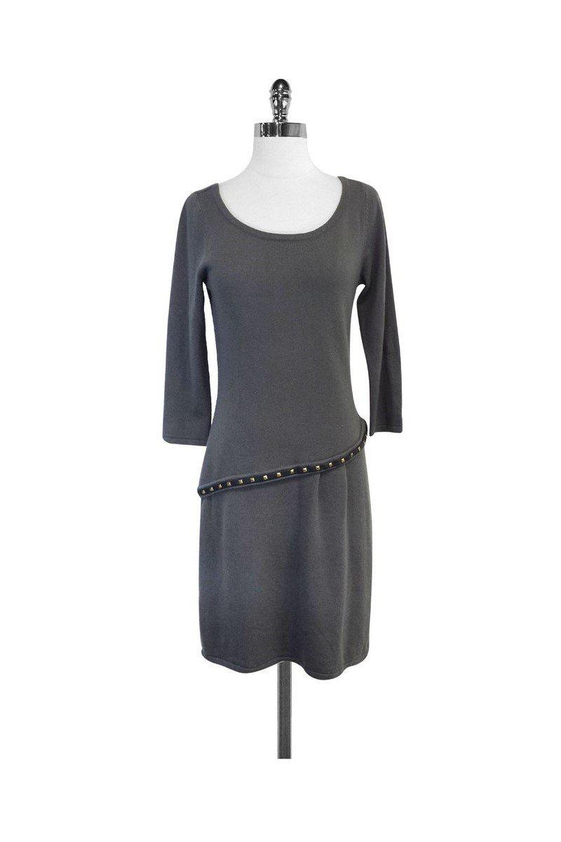 Marc New York by Andrew Marc - Grey Wool Blend Sweater Dress Sz S Marc New York by Andrew Marc - Grey Wool Blend Sweater Dress Sz S