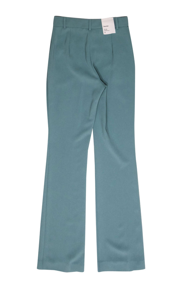 Current Boutique-Babaton by Aritzia - Seafoam Green Straight Leg Creased Slacks Sz 2