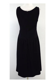 Current Boutique-Armani Collezioni - Black Sleeveless Fit & Flare Dress Sz 10