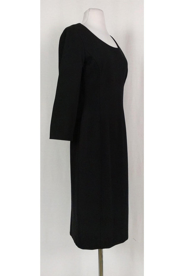 Armani Collezioni - Black Long Sleeve Dress Sz 8 Armani Collezioni - Black Long Sleeve Dress Sz 8